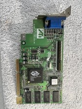 ATI Rage Pro Turbo AGP Graphics Card w/ Rare Memory Expansion Module – Vintage picture