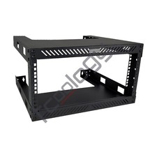 TCoology 4U Wall Mount Open Frame 19'' Server Rack Threaded 17.5 Inch Depth picture