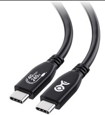 [USB-IF Certified] 40Gbps USB 4 Cable - 3.3ft, Supports Up to [8K@60Hz / 4K@240 picture
