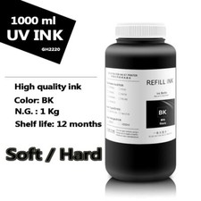 1000ml UV Ink For Ricoh GH2220 printhead  for printing hard / soft picture