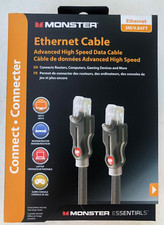 (6) Monster Ethernet Cables - Advanced High Speed Data Cable - 3 Meter/9.84 Feet picture
