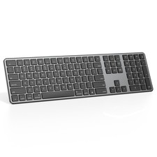 OMOTON Rechargeable Bluetooth Keyboard for Mac Full Size Numeric Keypad picture