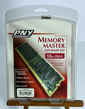 PNY Technologies 128MB SDRAM PC133 Memory Master Upgrade Kit New Sealed  picture