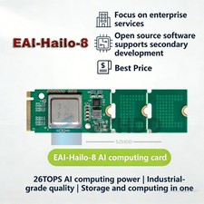 AI Accelerator Module Compatible 26TOPS For Raspberry Pi 5 Support Linux Windows picture