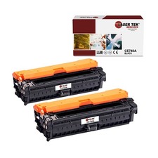 2Pk LTS 307A CE740A Black Compatible for HP LaserJet CP5225 CP5225dn Cartridge picture