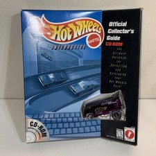 Hot Wheels Interactive Official Collector's Guide CD + 1998 VW Drag Bus picture