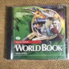 Vtg IBM Millennium 2000 (Deluxe Edition) World Book Users Guide Sealed New 2 CD picture