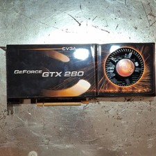 EVGA NVIDIA GeForce GTX 280 Graphics Card Fan Heatsink DVI S-Video PCI-E picture