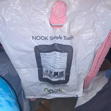 NOOK Simple Touch eReader - White bag  for collectors  picture