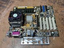 ASUS p4xp-x 845 Vintage Retro Gaming Intel Socket 845 AGP Motherboard DDR picture