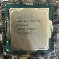 Intel Core i7-8700K 3.70GHz 6 Core SR3QR 12 Thread LGA 1151 picture