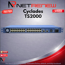 Cyclades TS2000  32 Port Console Server Tested picture