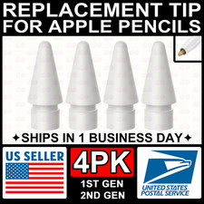4pk Tips for Apple Pencil Replacement 1st Gen 2nd Gen Pen iPad Pro Nib iPencil picture