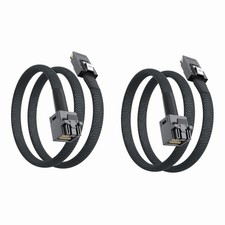 SFF8643 To SFF8087 Internal Mini SAS HD Cable 12Gbps 6Gbps 1m 3.28FT 2 PCS picture