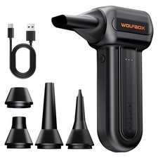 WOLFBOX MF60 Compressed Air Duster, 3Speed Adjustable, Electric, Cordless picture