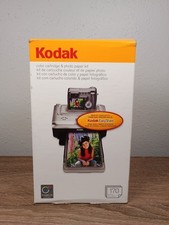 Kodak PH-170 Color Cartridge & Photo Paper Kit 170 Borderless Photos   picture