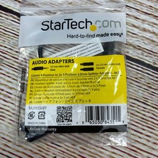StarTech 3.5mm Mini Jack Audio Splitter Adapter M F MUYHSMFF picture