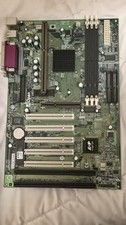 Vintage AOpen AX63 Pro Slot 1 Motherboard ATX VIA Apollo Pro133 TESTED +I/O MINT picture
