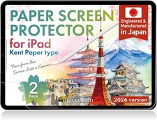 2 Pack Kent Paper Screen Protector for iPad Air 11, Smooth Surface, Reduced Wear picture