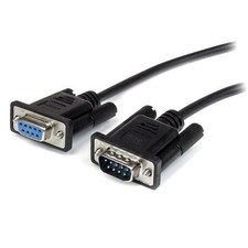 StarTech MXT1001MBK 1m Black Straight Through DB9 RS232 Serial Cable - M/F picture