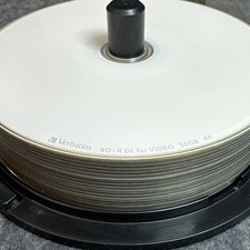 Verbatim Blank Blu ray Disc BD-R DL 50GB 20 Discs VBR260YP20SV1 READ DESC picture