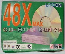 Lite-On LTN-483 48x IDE CD-ROM Drive (Retro, 1999, NOS) picture