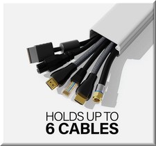 High Capacity Conceal Hide Wire Cable Cover Sanus Legrand | Pick Your Part | picture