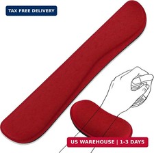 Ergonomic Keyboard Wrist Rest and Mouse Wrist Rest Set, Red picture