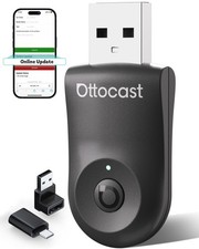 OTTOCAST Mini 2025 2-in-1 Wireless CarPlay/Android Auto Adapter, 5GHz WiFi, A... picture