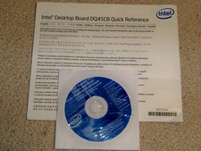 Intel Desktop Board Express Installer Drivers & Quick Reference DQ45CB DQ45EK picture