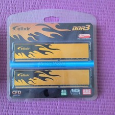 CFD Elixir DDR3 1600 4GB RAM Memory Module 2-Pack W3U1600HQ-4G Tested picture