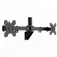 Premium Dual 21 to 32 inch LCD LED Monitor Wall Mount, Heavy Duty Telescoping... picture