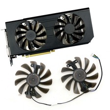 Pair Graphics Card Cooling Fan Cooler for ELSA GeForce GTX1080 1070 8GB GLADIAC picture