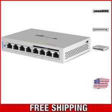Efficient UniFi 8-Port Gigabit PoE Switch - 8 Gbps with Auto-Sensing Technology picture