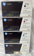 New HP 213Y Extra High Yield Toner 4-Pack Combo Set Black Color Free Overnight picture