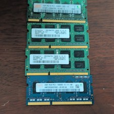 Kingston Hynix Qimonda SO-DIMM DDR2/DDR3 RAM 4x 2GB/1GB PC2-5300S PC3-10600S picture