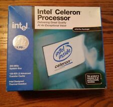 000 VTG Intel Celeron Processor NIB NOS 1.70GHz 478 pin 400MHz 128-KB L2 2003 picture