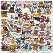 Dungeon Crawler Carl Stickers Pack 106 Pcs for Water Bottle, Laptop, Phone picture