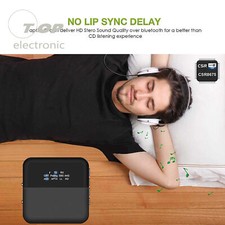Bluetooth 5.0 Transmitter HD Audio 2 in 1 Adapter Receiver Wireless 3.5 mm APTX picture