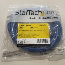 StarTech.com N6PATCH15BL 15 ft. Cat 6 Blue Network Cable picture
