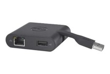 Dell DA200 USB-C Multiport Adapter HDMI VGA USB 3.0 RJ45 Ethernet Black picture