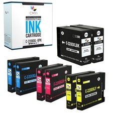 8-Pack Compatible CMYi PGI-2200XL Ink Cartridge fits Canon MAXIFY iB4120 MB5020 picture
