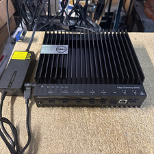DELL EDGE GATEWAY 5000 INTEL ATOM E3827 1.74GHZ 8GB RAM 64GB SSD w/ PWR picture