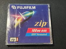 Fujifilm Zip 100mb Disk IBM Formatted New Sealed picture