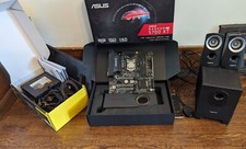 Computer Parts Bundle AMD GPU, i7-7700k, Asus Mobo, 32GB of RAM, Logi Speakers picture