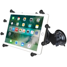 RAM X-Grip Dual Suction Cup Mount: iPad Pro 10.5, 11, 1st-11th Gen Other 10