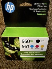 Genuine HP 950/951 B/C Ink Cartridge-Combo-in Box-OEM INK-2017-2019 picture