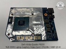 Dell nVidia Quadro P1000 4GB DDR5 Laptop Graphics Video Card, 04GD86, N18P-Q1-A1 picture