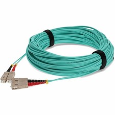 AddOn 25m SC to SC Aqua OM3 Duplex OFNR (Riser-Rated) MMF (Multi Mode) Fiber picture