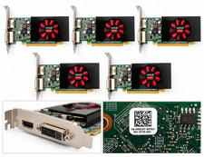 5x AMD Radeon R7 350X 4GB PCIe x16 GPU with Display and DVI Port Low Profile picture